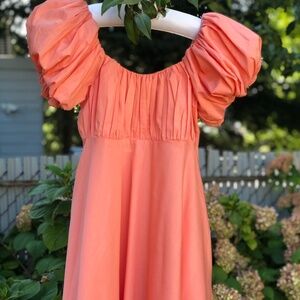 Abercrombie & Fitch Orange/Pink Mini Dress